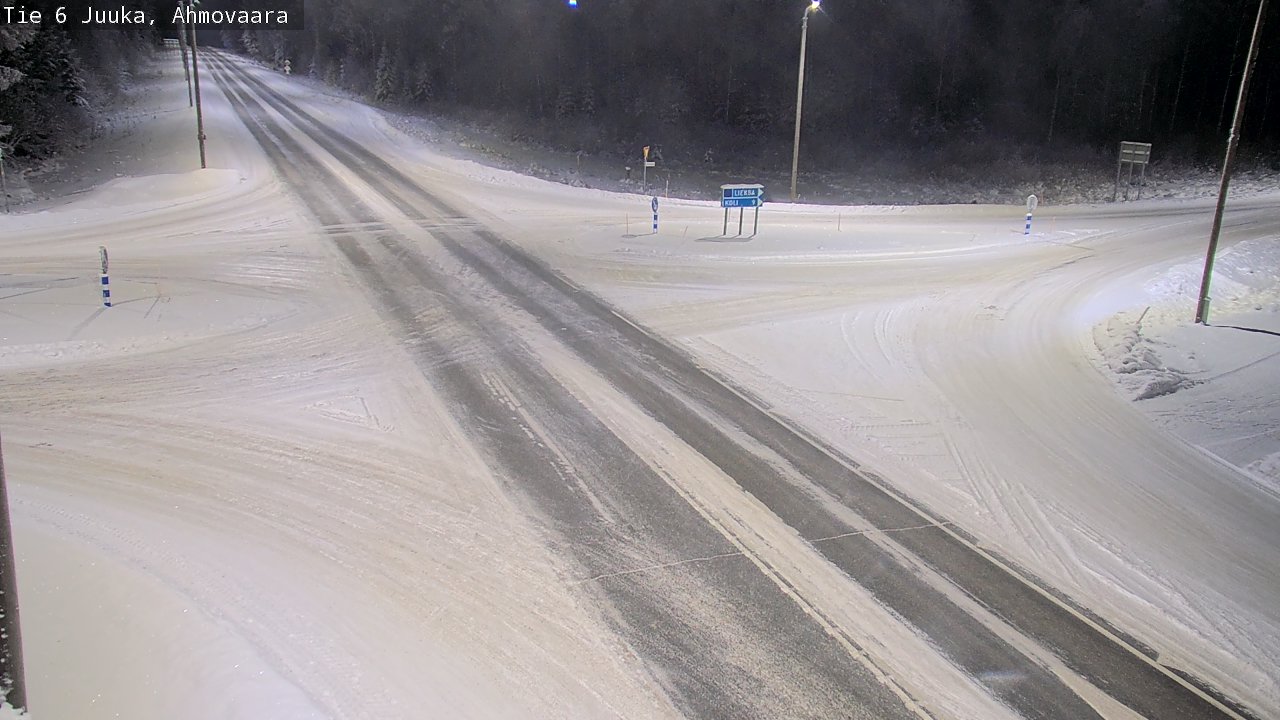 Kelikamerat Kuva Tie 6 Juuka, Ahmovaara, Juuka, Pohjois-Karjala