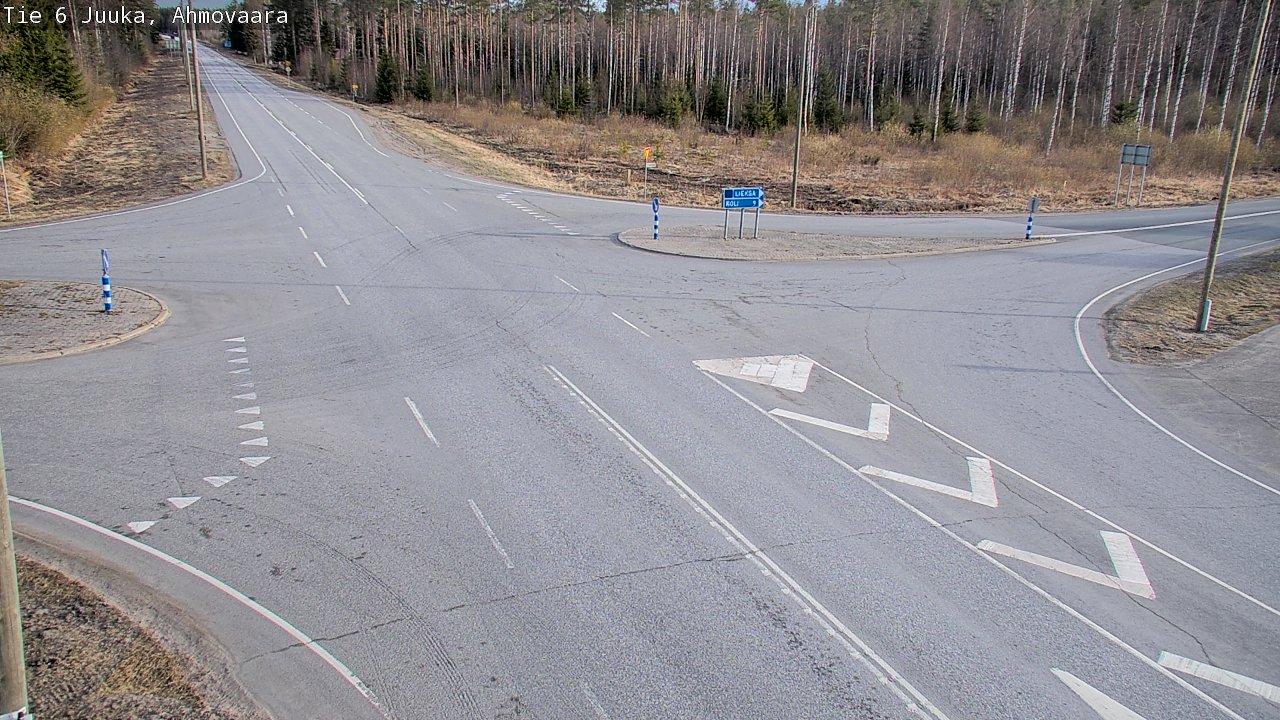 Kelikamerat Kuva Tie 6 Juuka, Ahmovaara, Juuka, Pohjois-Karjala