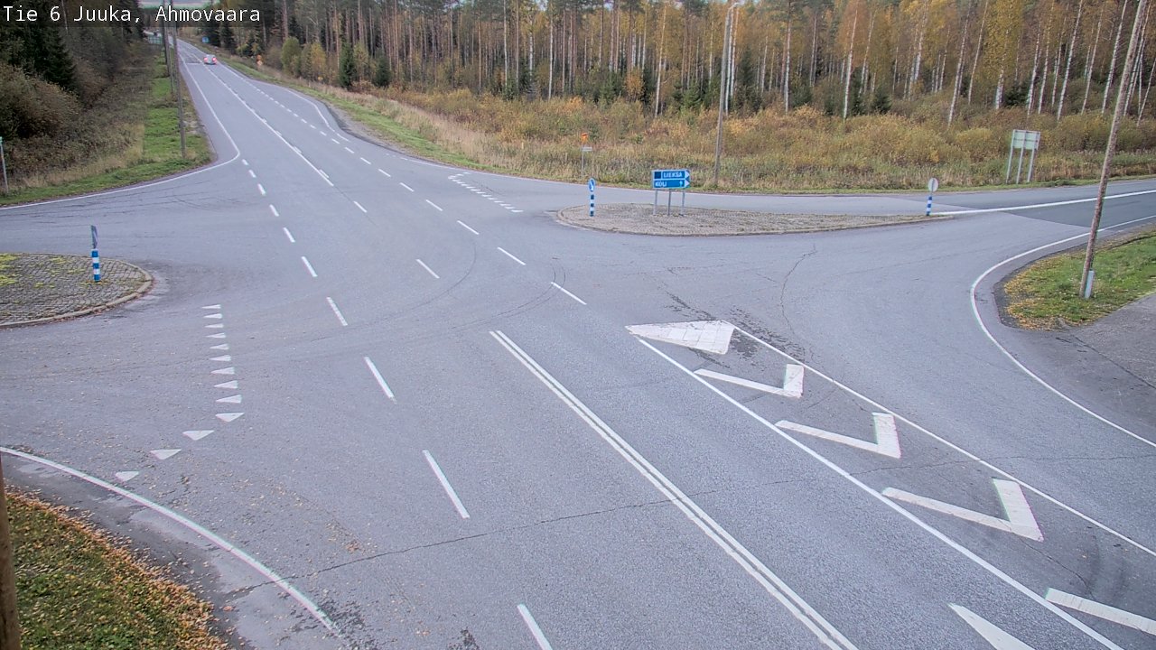 Weather Camera Image Road 6 Juuka, Ahmovaara, Juuka, Pohjois-Karjala