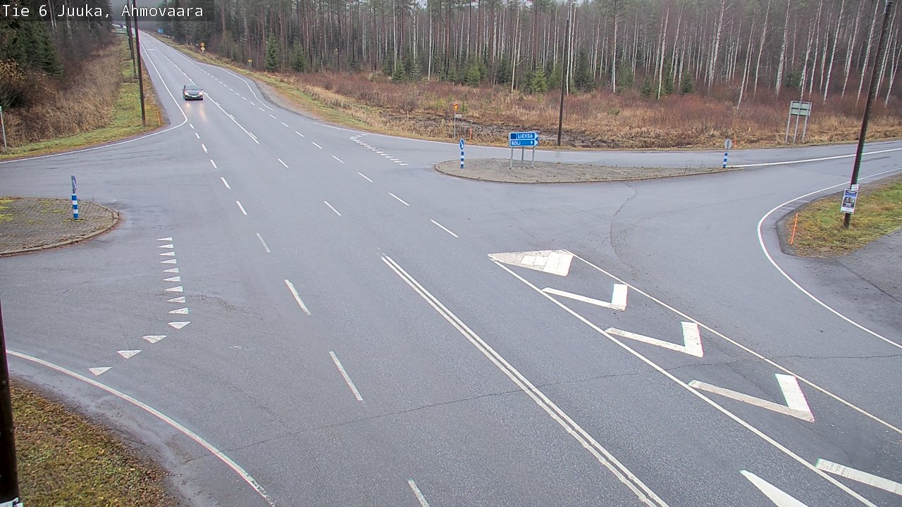 Kelikamerat Kuva Tie 6 Juuka, Ahmovaara, Juuka, Pohjois-Karjala