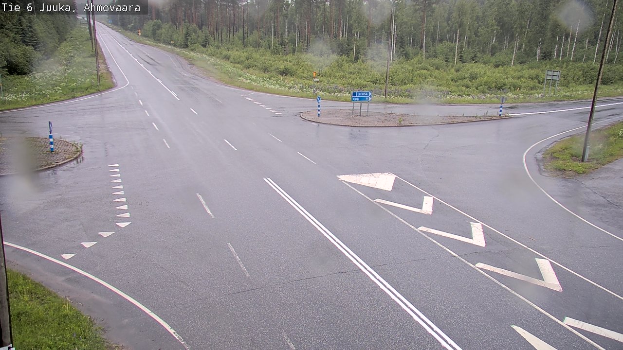Kelikamerat Kuva Tie 6 Juuka, Ahmovaara, Juuka, Pohjois-Karjala