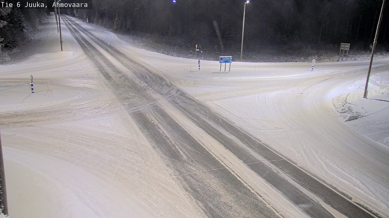 Kelikamerat Kuva Tie 6 Juuka, Ahmovaara, Juuka, Pohjois-Karjala
