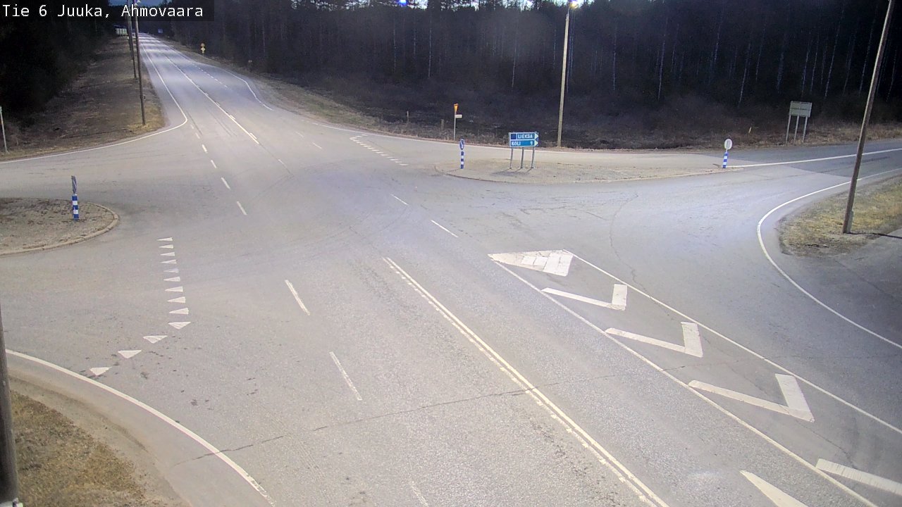 Weather Camera Image Road 6 Juuka, Ahmovaara, Juuka, Pohjois-Karjala