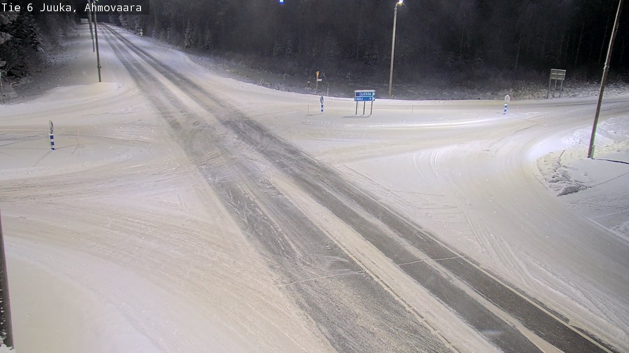 Kelikamerat Kuva Tie 6 Juuka, Ahmovaara, Juuka, Pohjois-Karjala