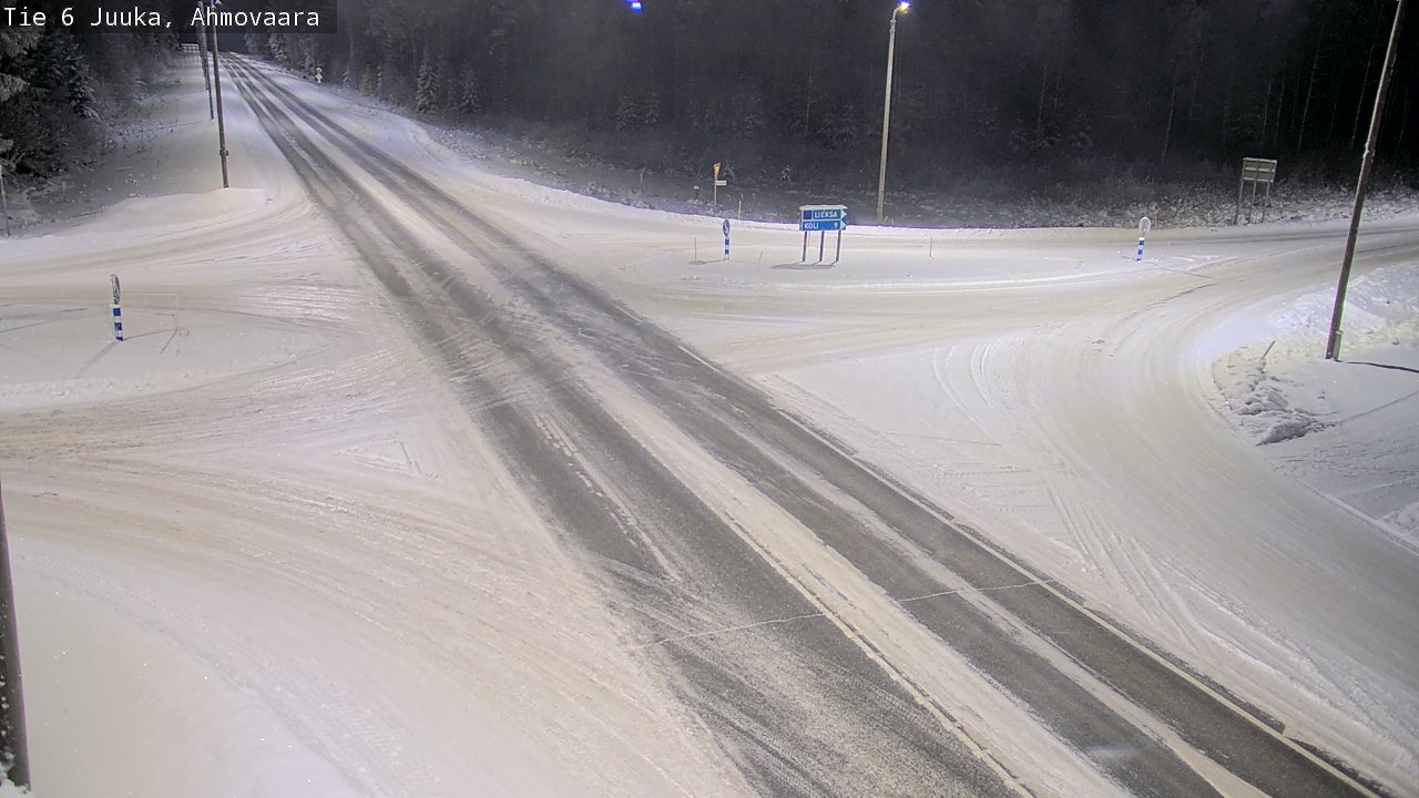 Kelikamerat Kuva Tie 6 Juuka, Ahmovaara, Juuka, Pohjois-Karjala