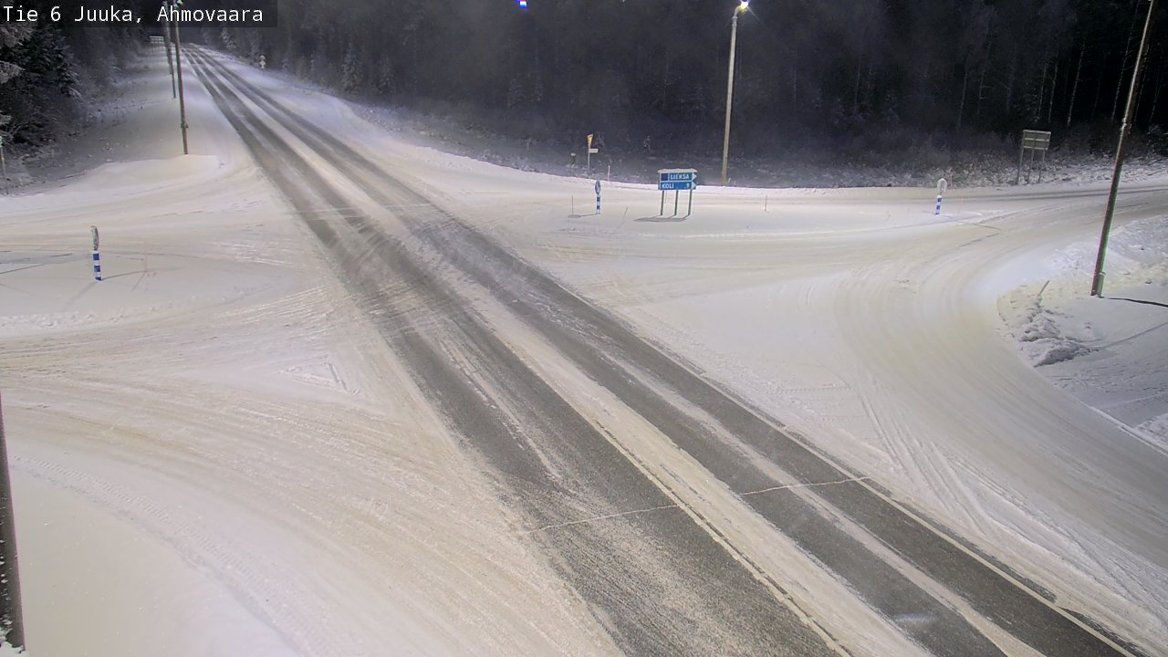 Kelikamerat Kuva Tie 6 Juuka, Ahmovaara, Juuka, Pohjois-Karjala