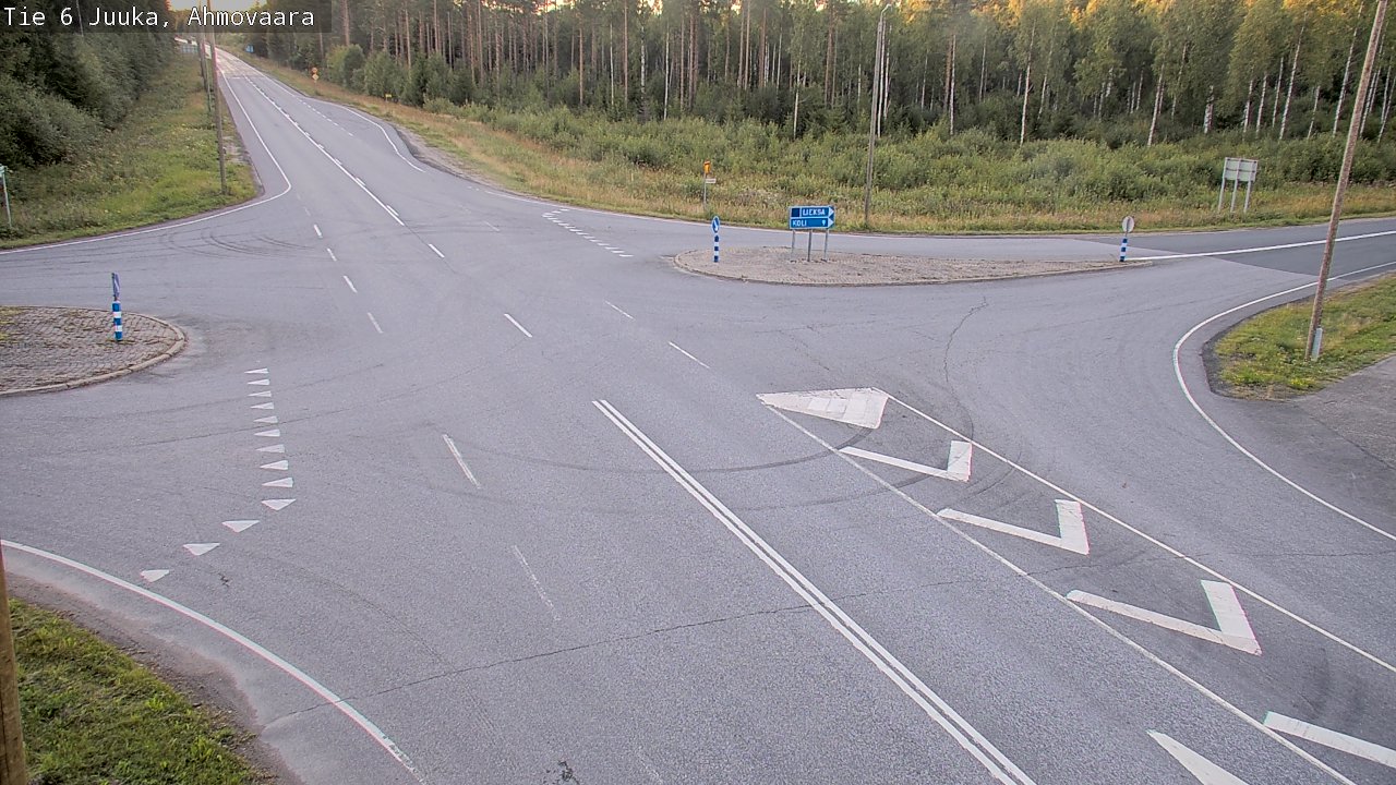 Kelikamerat Kuva Tie 6 Juuka, Ahmovaara, Juuka, Pohjois-Karjala