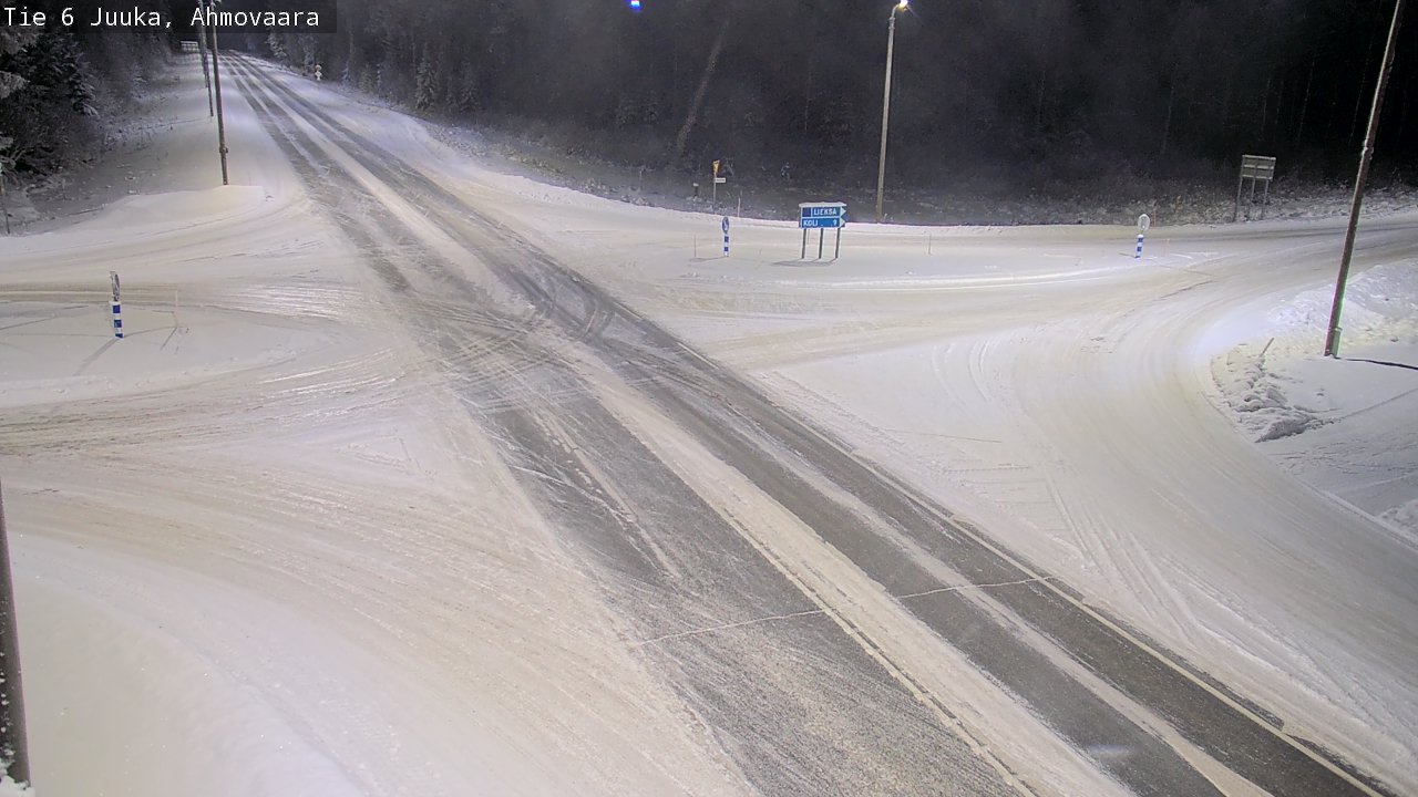 Kelikamerat Kuva Tie 6 Juuka, Ahmovaara, Juuka, Pohjois-Karjala