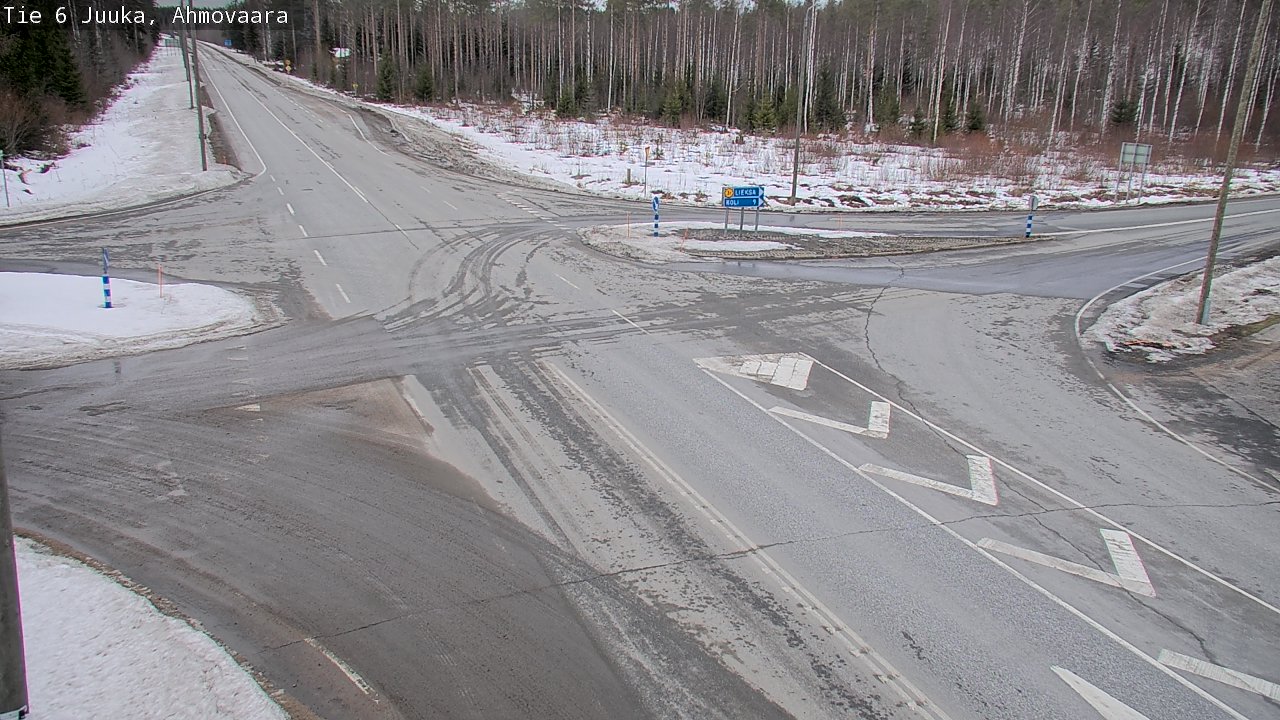 Kelikamerat Kuva Tie 6 Juuka, Ahmovaara, Juuka, Pohjois-Karjala