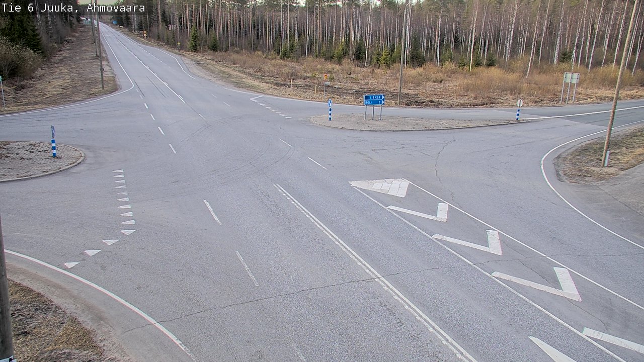 Weather Camera Image Road 6 Juuka, Ahmovaara, Juuka, Pohjois-Karjala