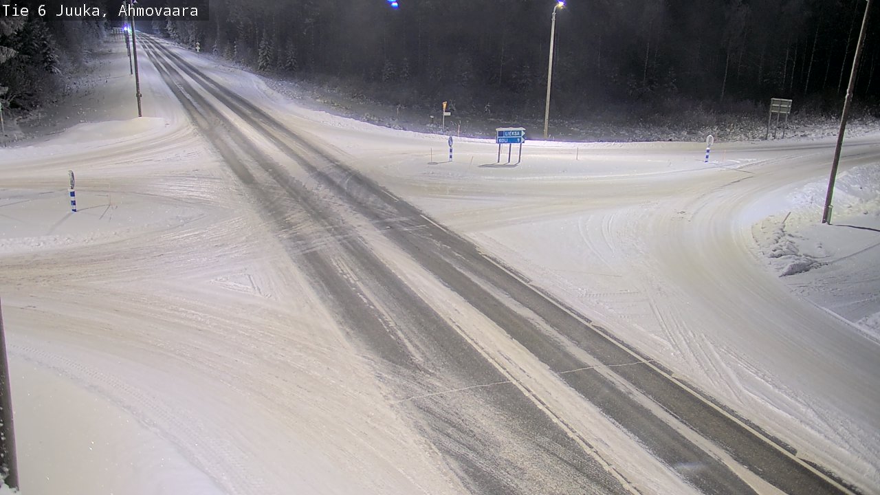 Kelikamerat Kuva Tie 6 Juuka, Ahmovaara, Juuka, Pohjois-Karjala