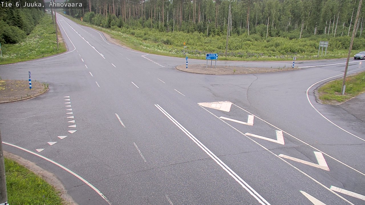 Kelikamerat Kuva Tie 6 Juuka, Ahmovaara, Juuka, Pohjois-Karjala