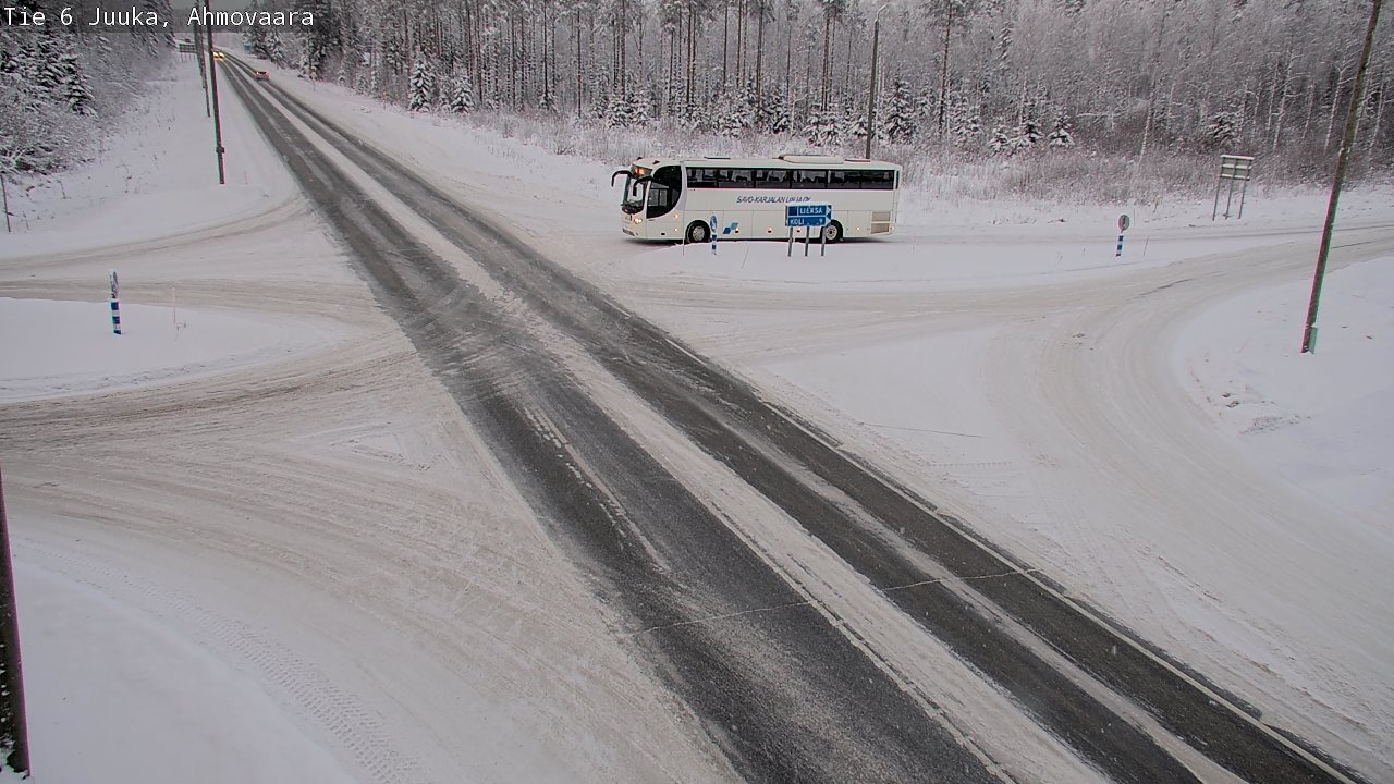 Kelikamerat Kuva Tie 6 Juuka, Ahmovaara, Juuka, Pohjois-Karjala