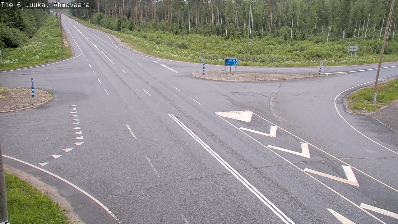 Kelikamerat Kuva Tie 6 Juuka, Ahmovaara, Juuka, Pohjois-Karjala