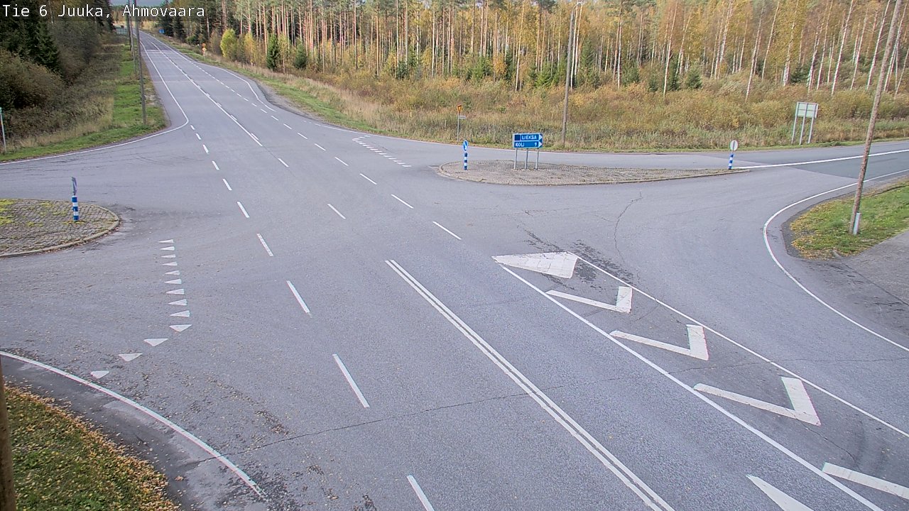 Kelikamerat Kuva Tie 6 Juuka, Ahmovaara, Juuka, Pohjois-Karjala