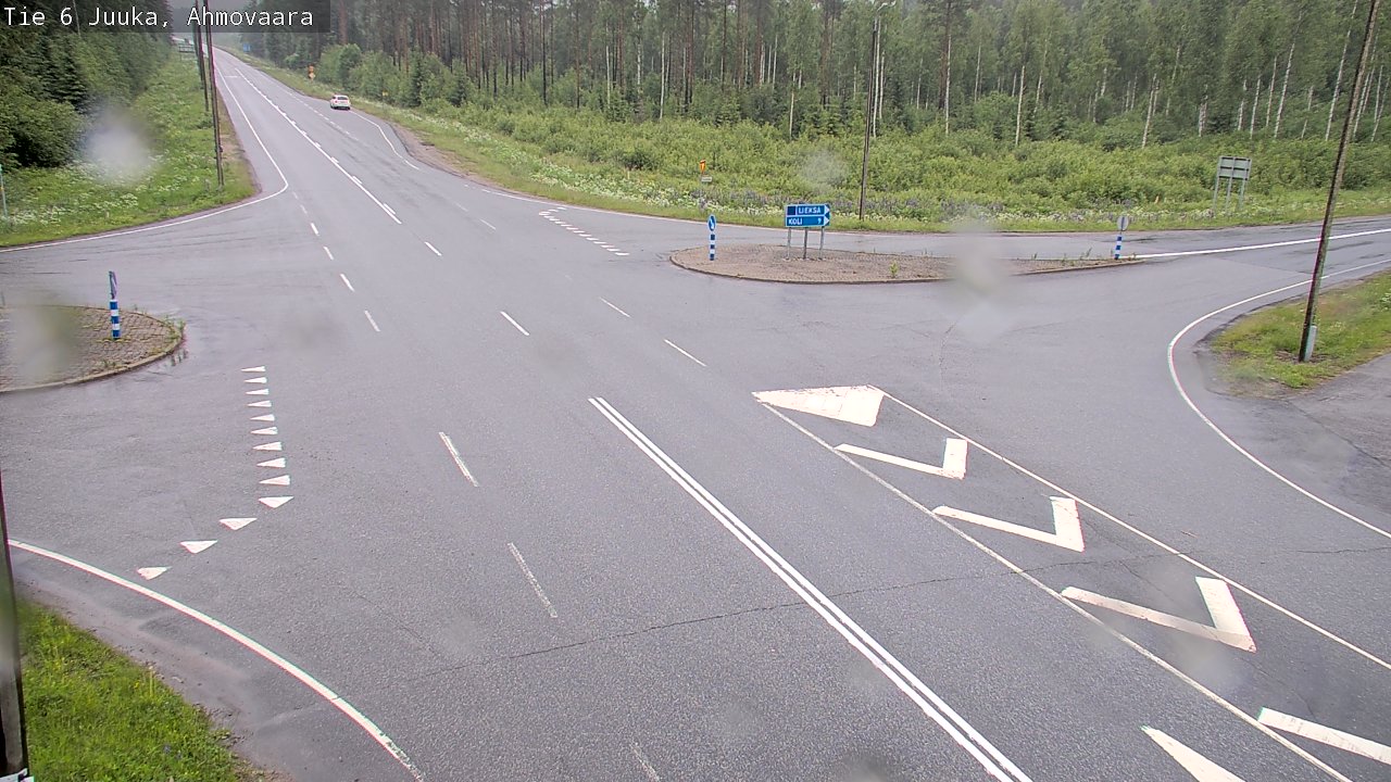 Kelikamerat Kuva Tie 6 Juuka, Ahmovaara, Juuka, Pohjois-Karjala
