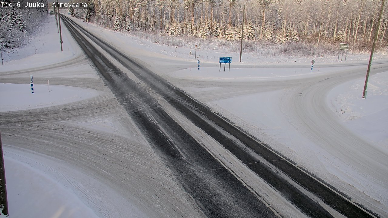 Weather Camera Image Road 6 Juuka, Ahmovaara, Juuka, Pohjois-Karjala