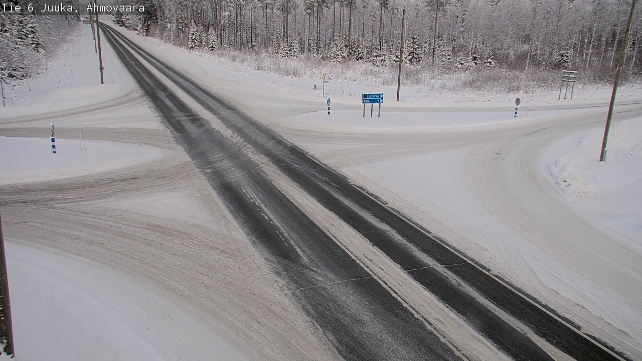 Kelikamerat Kuva Tie 6 Juuka, Ahmovaara, Juuka, Pohjois-Karjala