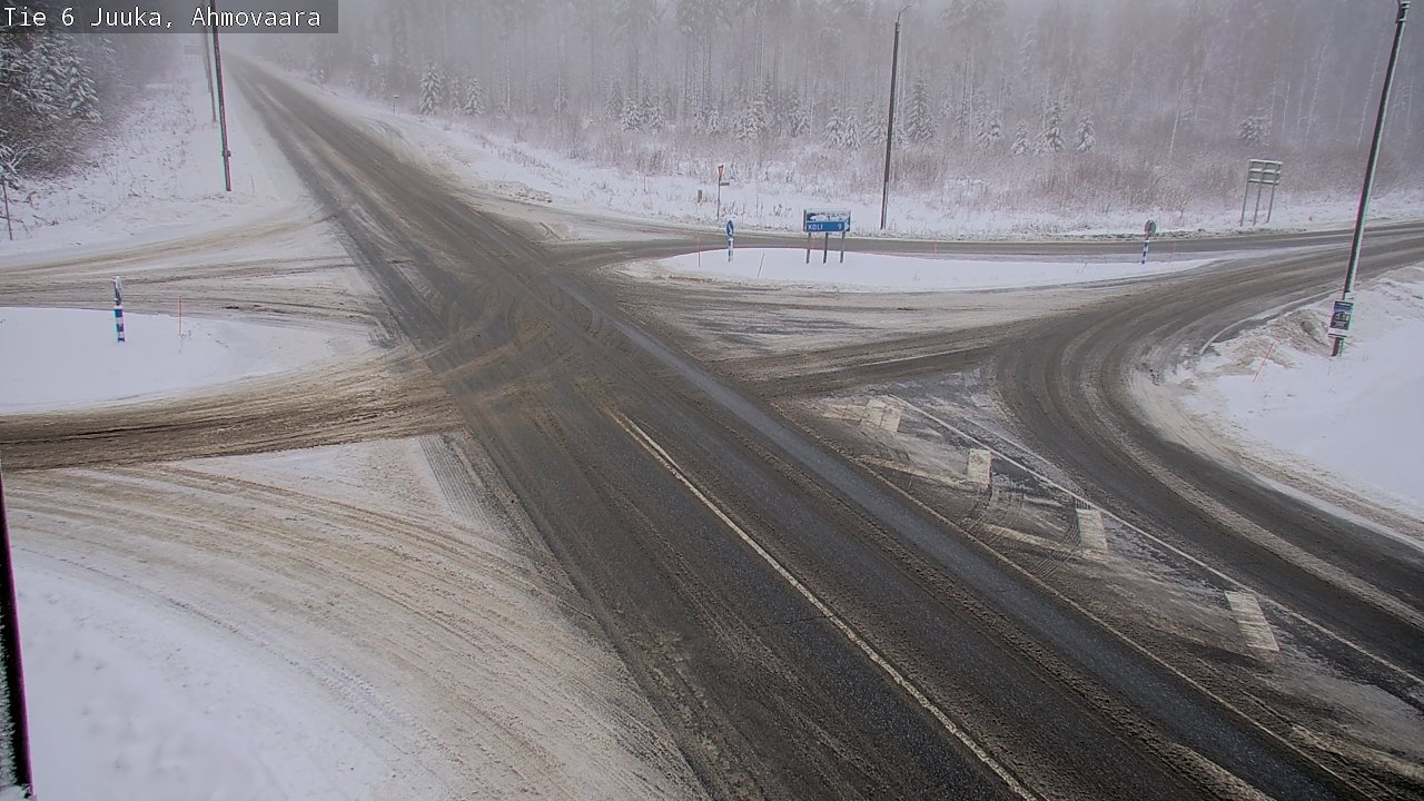 Weather Camera Image Road 6 Juuka, Ahmovaara, Juuka, Pohjois-Karjala