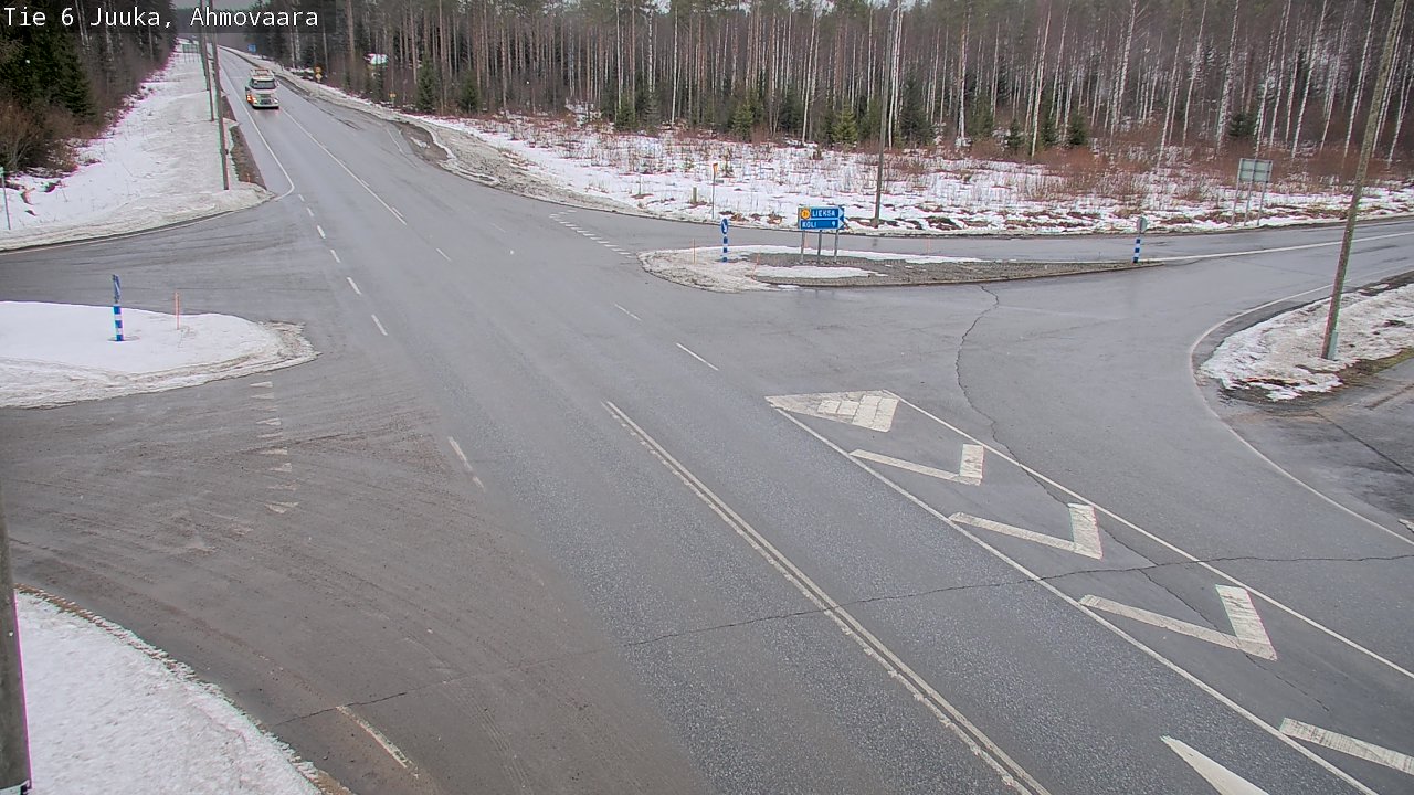 Kelikamerat Kuva Tie 6 Juuka, Ahmovaara, Juuka, Pohjois-Karjala