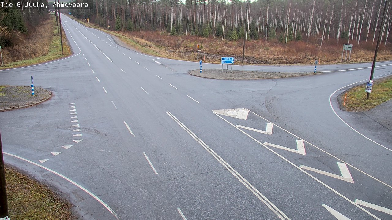 Kelikamerat Kuva Tie 6 Juuka, Ahmovaara, Juuka, Pohjois-Karjala