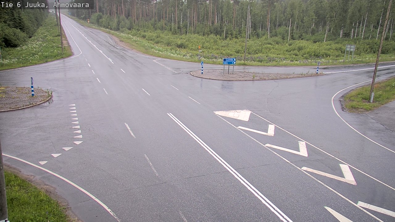Kelikamerat Kuva Tie 6 Juuka, Ahmovaara, Juuka, Pohjois-Karjala