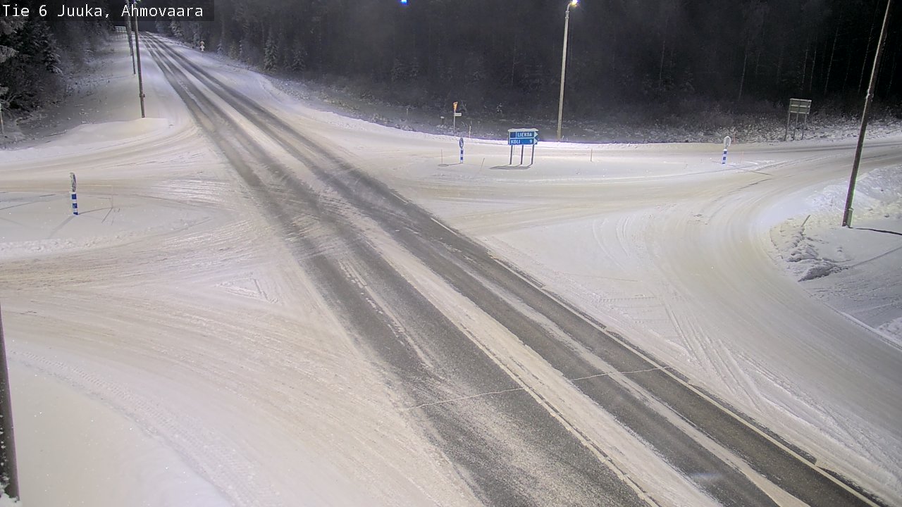 Kelikamerat Kuva Tie 6 Juuka, Ahmovaara, Juuka, Pohjois-Karjala