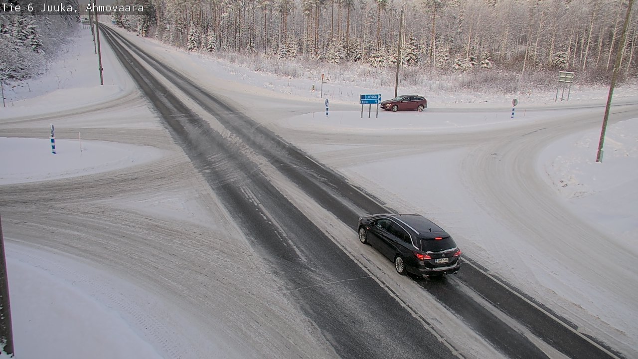 Weather Camera Image Road 6 Juuka, Ahmovaara, Juuka, Pohjois-Karjala