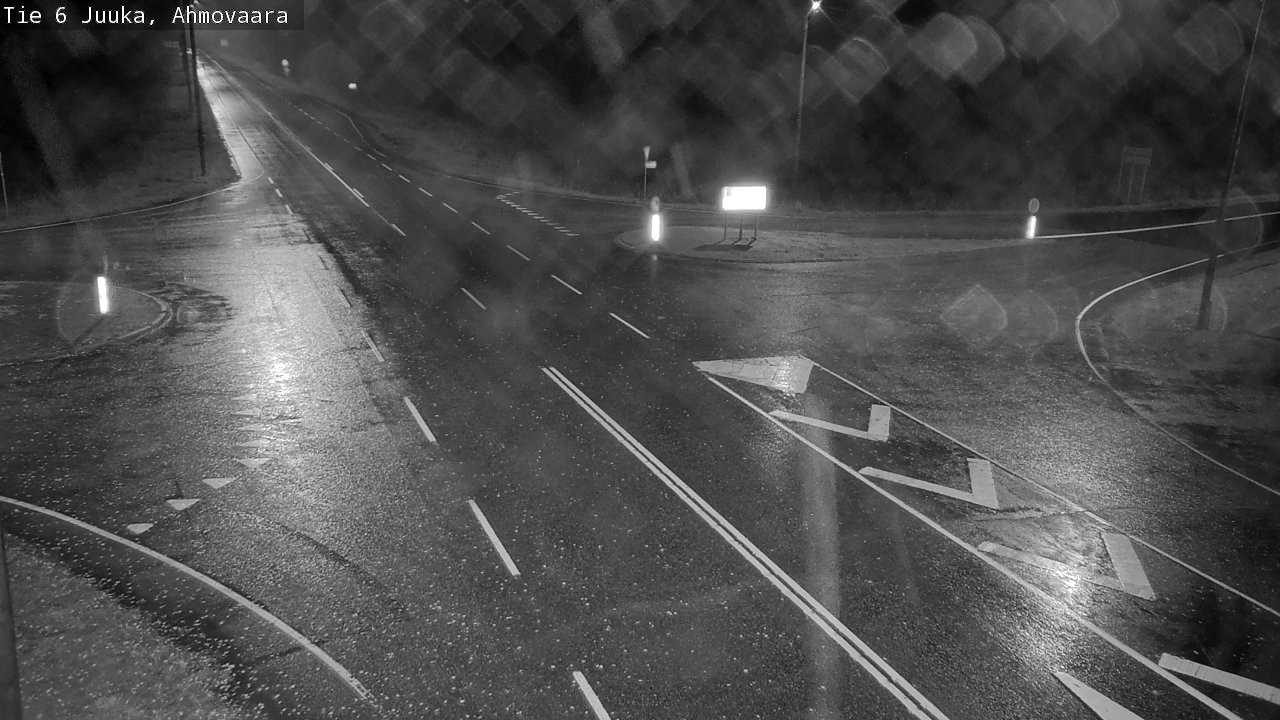 Weather Camera Image Väg 6 Juga, Ahmovaara, Juuka, Pohjois-Karjala
