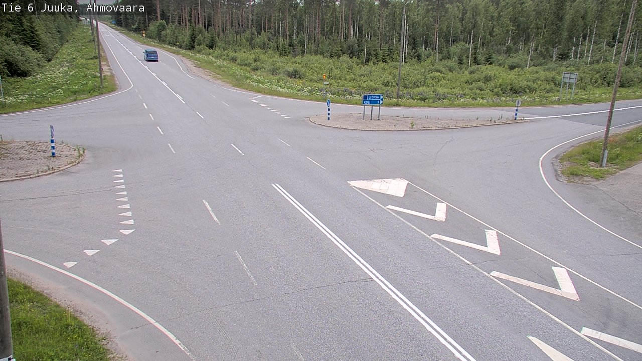 Kelikamerat Kuva Tie 6 Juuka, Ahmovaara, Juuka, Pohjois-Karjala