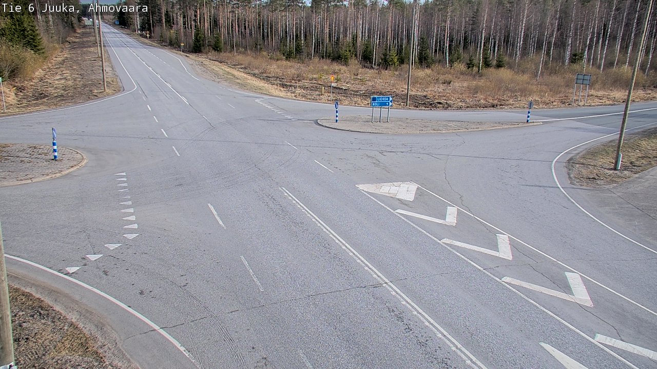 Kelikamerat Kuva Tie 6 Juuka, Ahmovaara, Juuka, Pohjois-Karjala