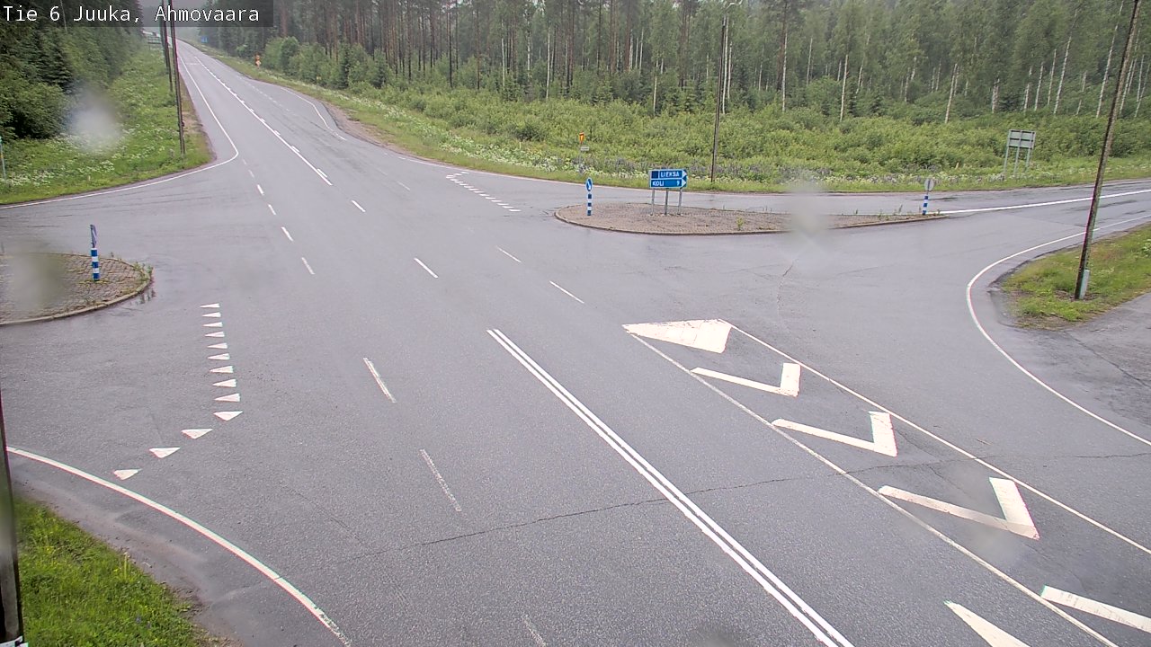 Kelikamerat Kuva Tie 6 Juuka, Ahmovaara, Juuka, Pohjois-Karjala