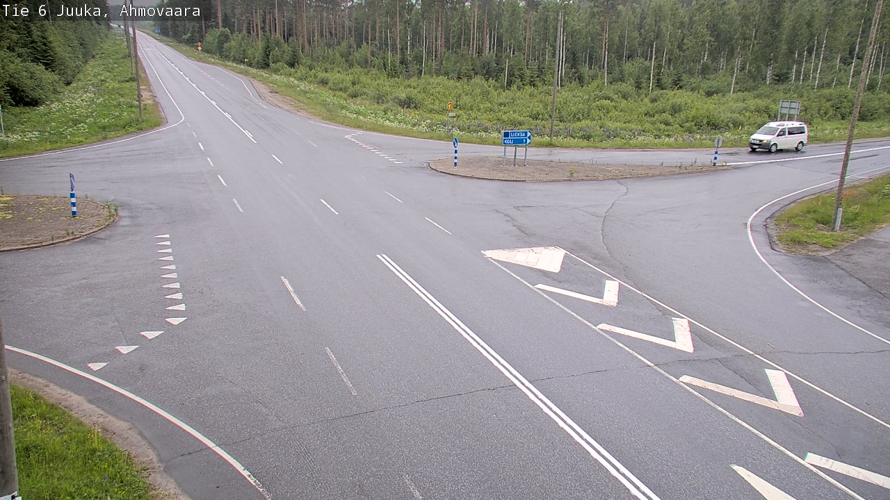 Kelikamerat Kuva Tie 6 Juuka, Ahmovaara, Juuka, Pohjois-Karjala