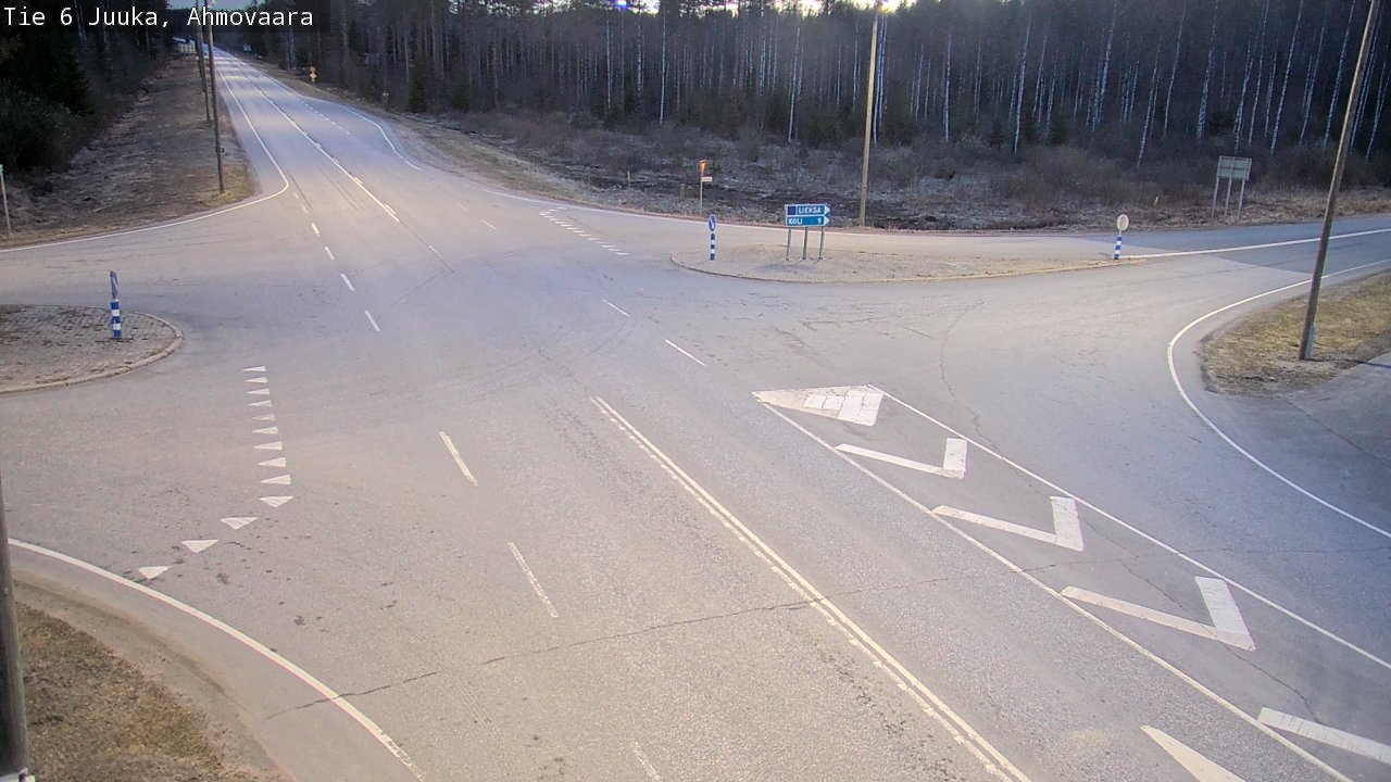 Kelikamerat Kuva Tie 6 Juuka, Ahmovaara, Juuka, Pohjois-Karjala