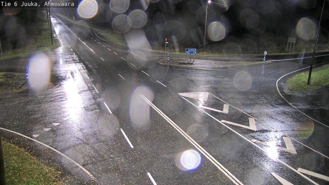 Weather Camera Image Väg 6 Juga, Ahmovaara, Juuka, Pohjois-Karjala