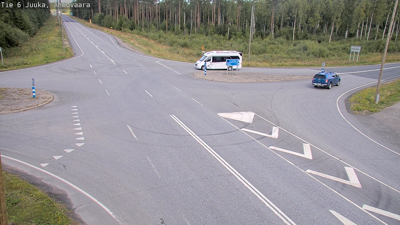 Kelikamerat Kuva Tie 6 Juuka, Ahmovaara, Juuka, Pohjois-Karjala
