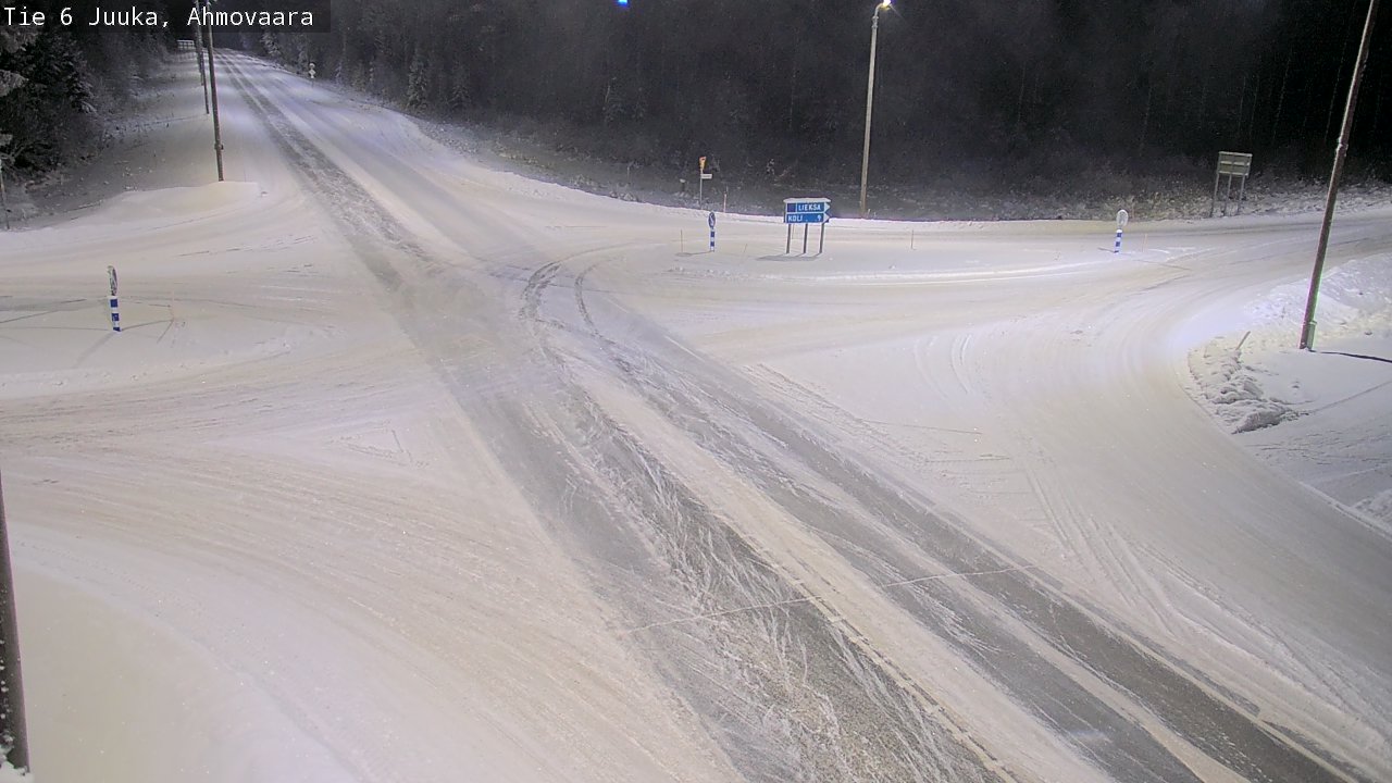 Kelikamerat Kuva Tie 6 Juuka, Ahmovaara, Juuka, Pohjois-Karjala