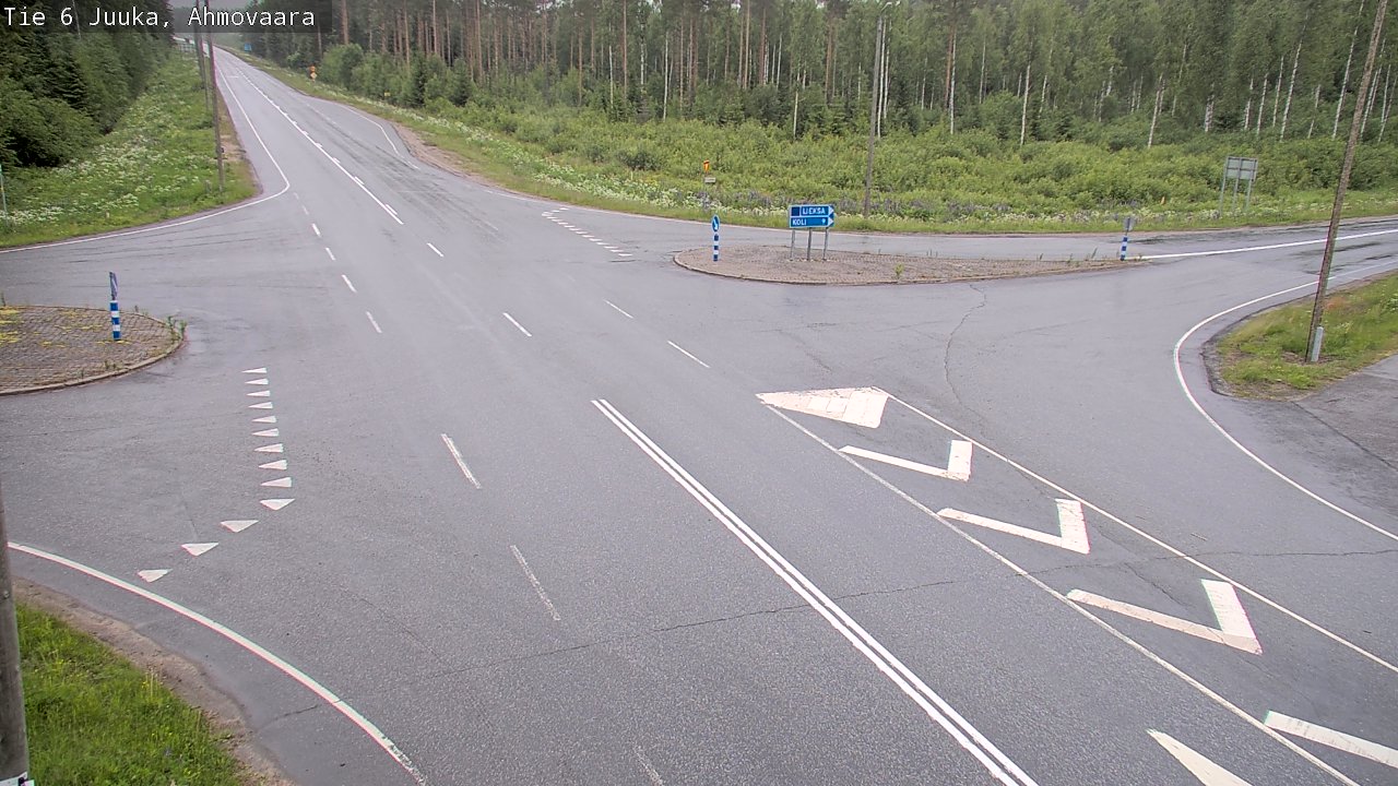 Kelikamerat Kuva Tie 6 Juuka, Ahmovaara, Juuka, Pohjois-Karjala