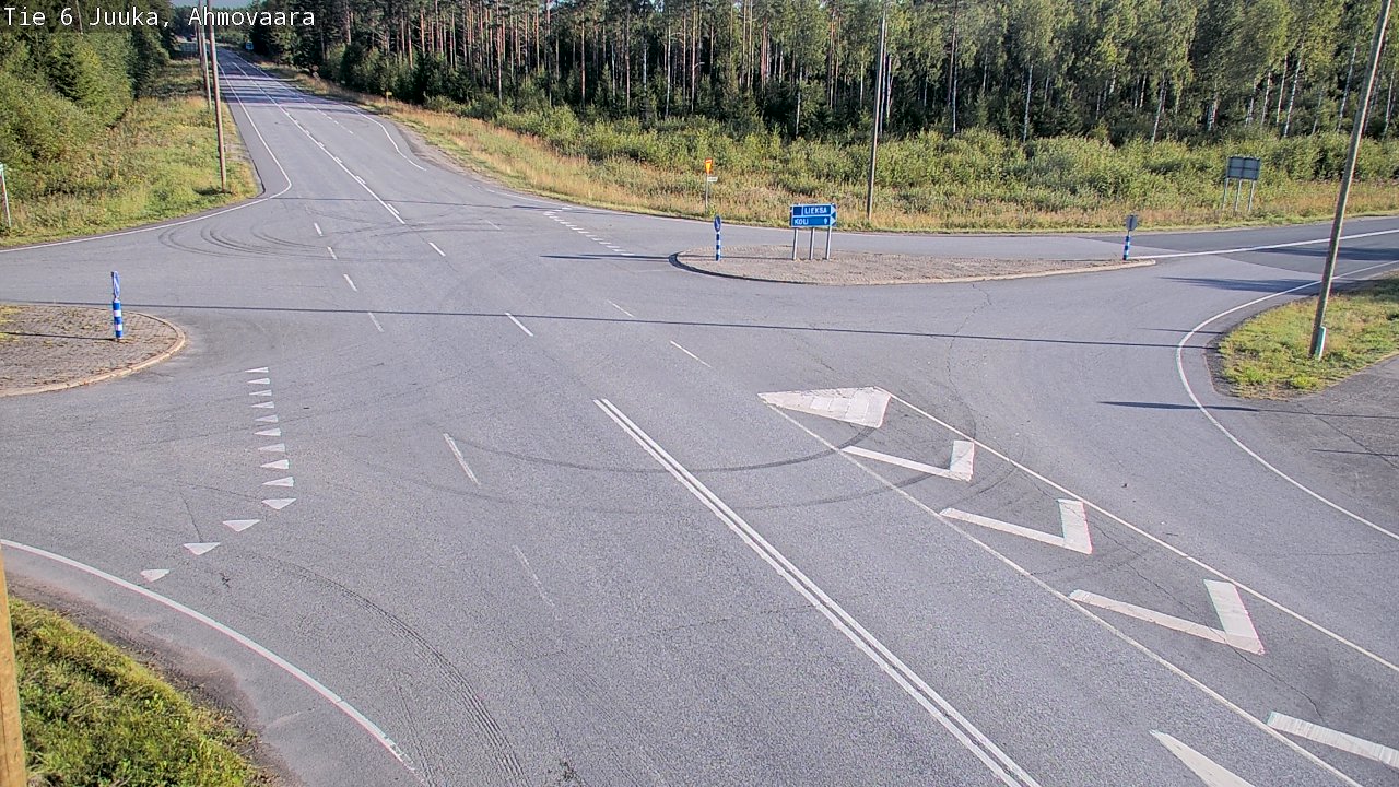 Weather Camera Image Road 6 Juuka, Ahmovaara, Juuka, Pohjois-Karjala