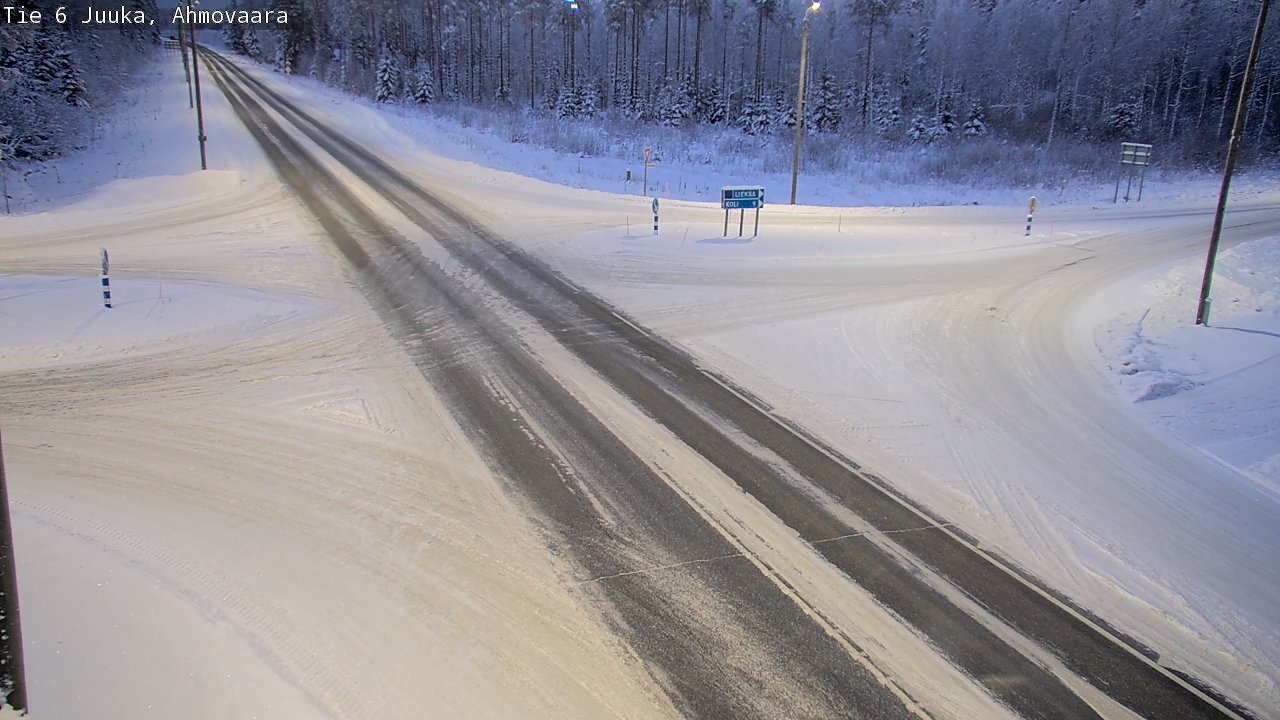 Kelikamerat Kuva Tie 6 Juuka, Ahmovaara, Juuka, Pohjois-Karjala