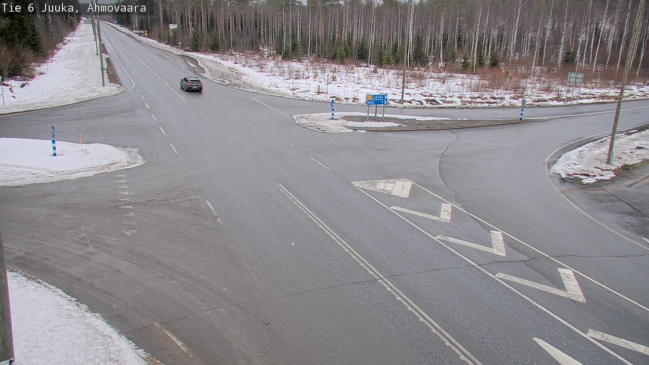 Weather Camera Image Road 6 Juuka, Ahmovaara, Juuka, Pohjois-Karjala