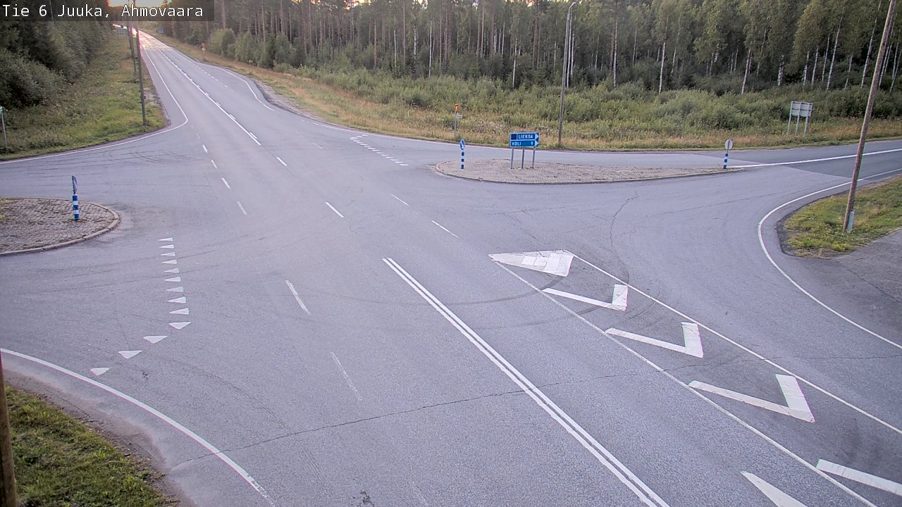 Kelikamerat Kuva Tie 6 Juuka, Ahmovaara, Juuka, Pohjois-Karjala