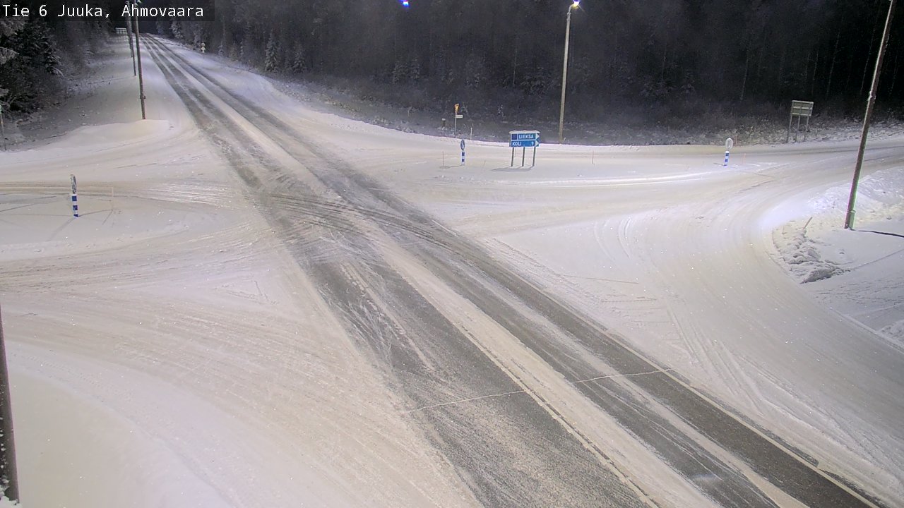 Kelikamerat Kuva Tie 6 Juuka, Ahmovaara, Juuka, Pohjois-Karjala