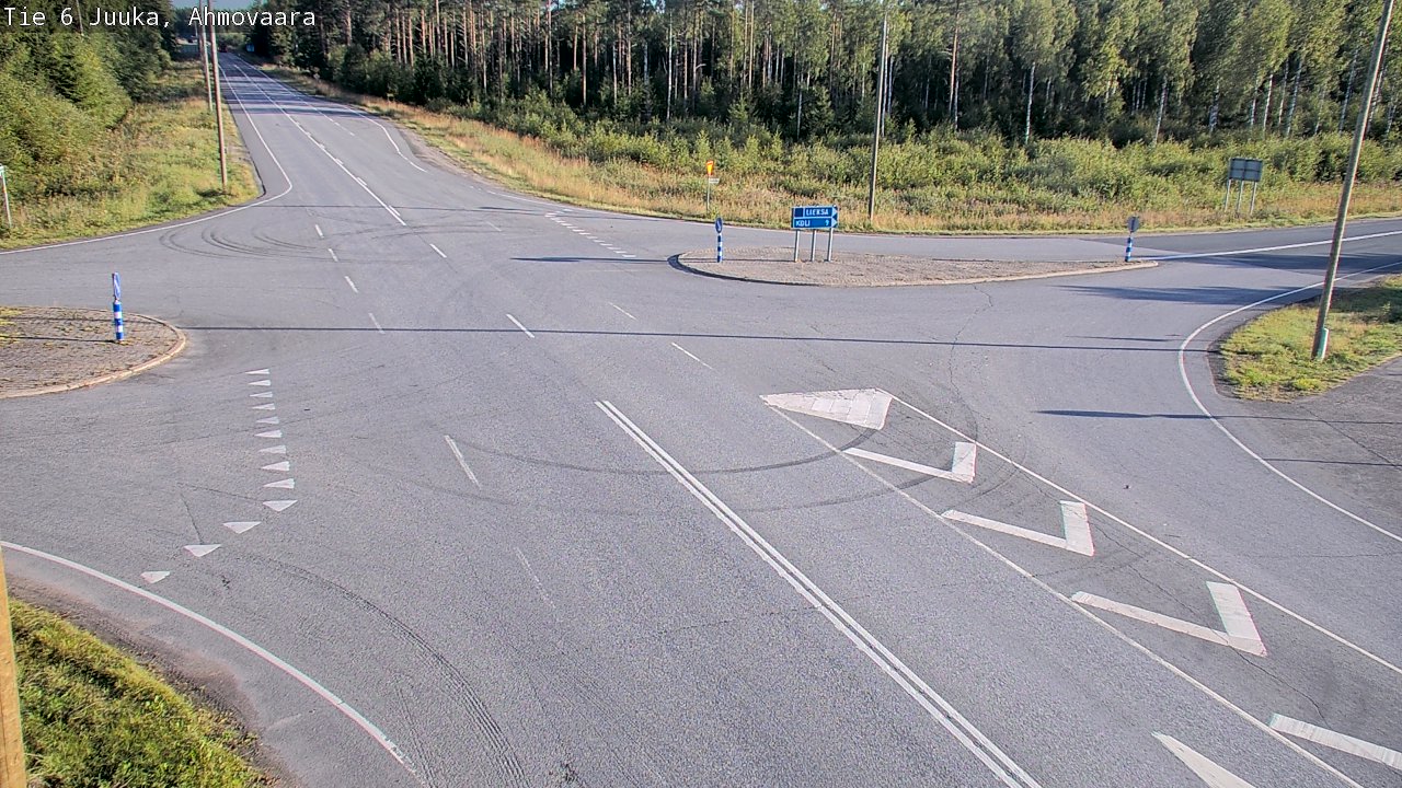Weather Camera Image Road 6 Juuka, Ahmovaara, Juuka, Pohjois-Karjala