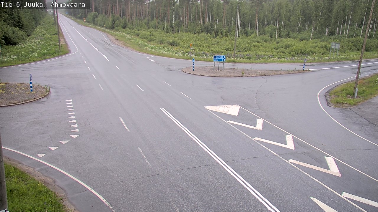Kelikamerat Kuva Tie 6 Juuka, Ahmovaara, Juuka, Pohjois-Karjala