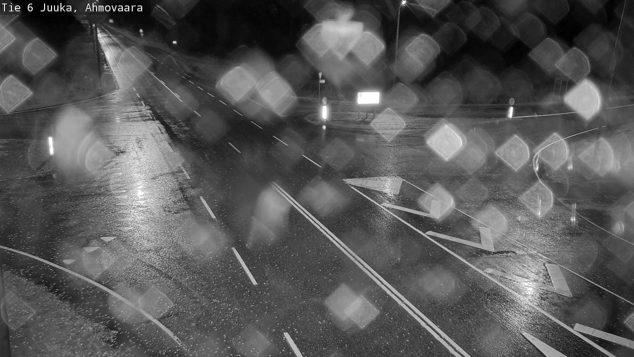 Weather Camera Image Väg 6 Juga, Ahmovaara, Juuka, Pohjois-Karjala
