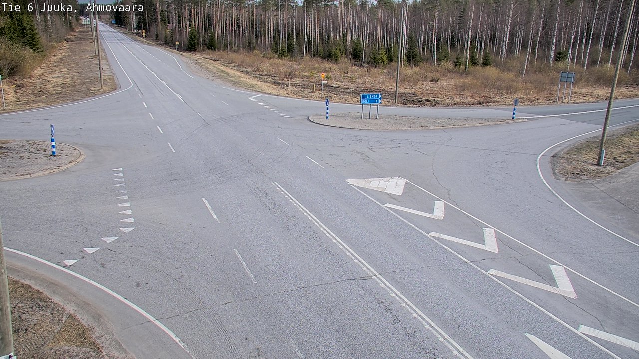 Kelikamerat Kuva Tie 6 Juuka, Ahmovaara, Juuka, Pohjois-Karjala