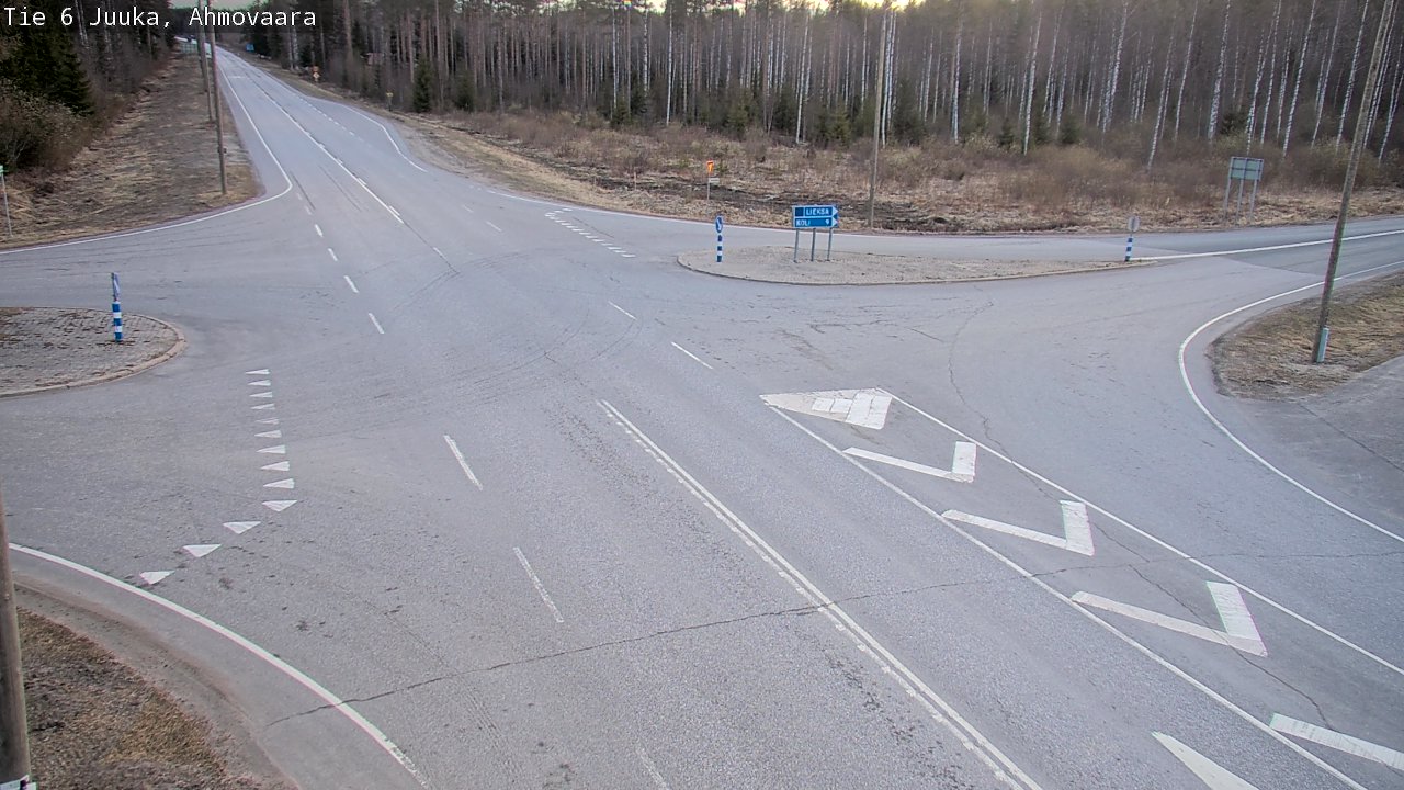 Kelikamerat Kuva Tie 6 Juuka, Ahmovaara, Juuka, Pohjois-Karjala