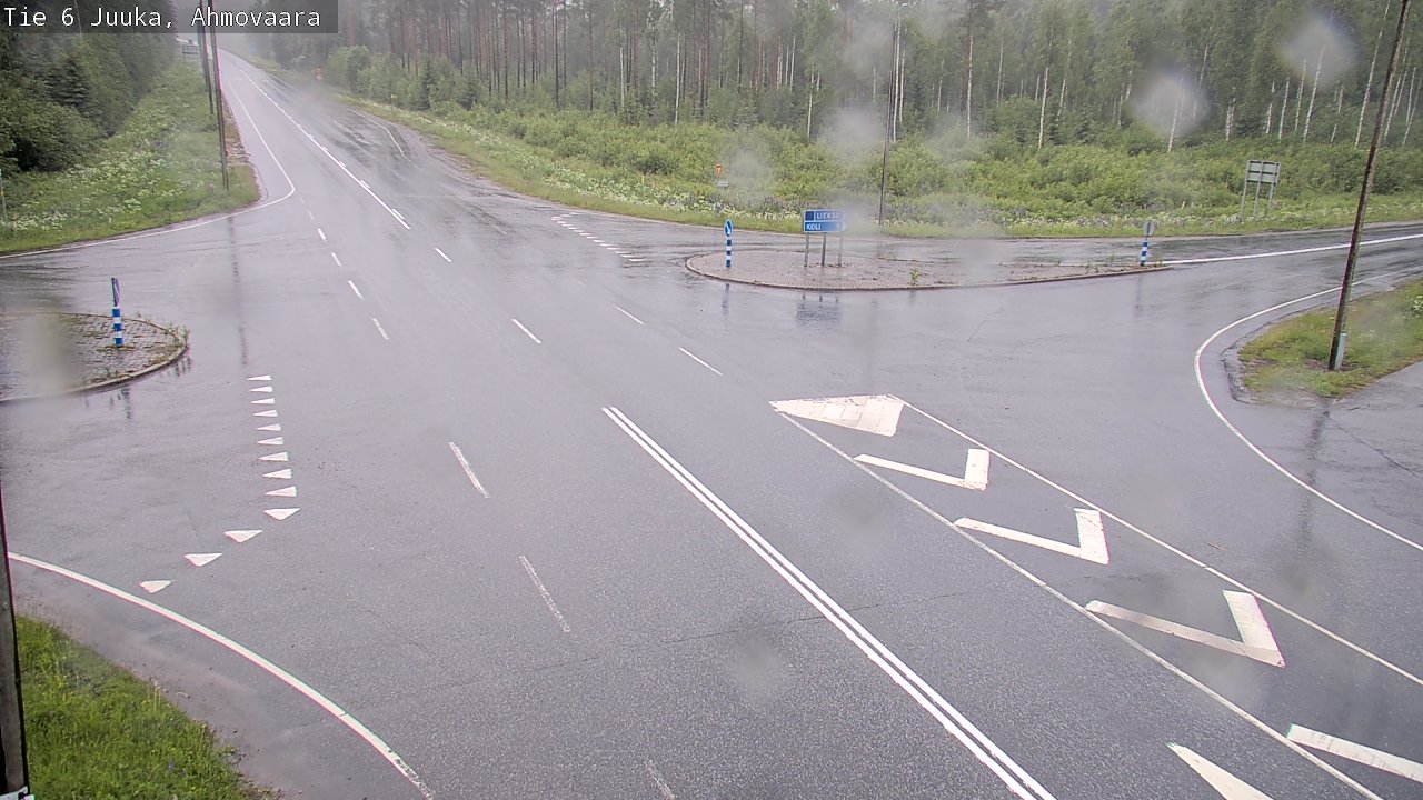 Kelikamerat Kuva Tie 6 Juuka, Ahmovaara, Juuka, Pohjois-Karjala