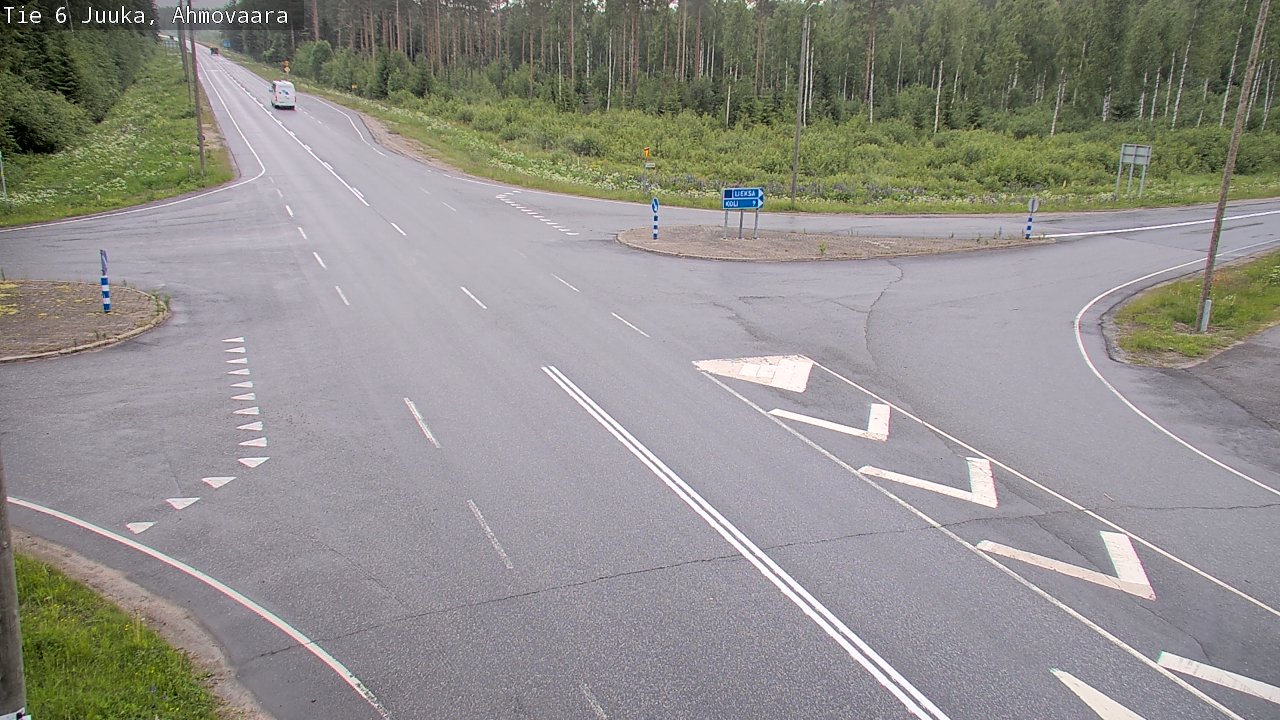 Kelikamerat Kuva Tie 6 Juuka, Ahmovaara, Juuka, Pohjois-Karjala